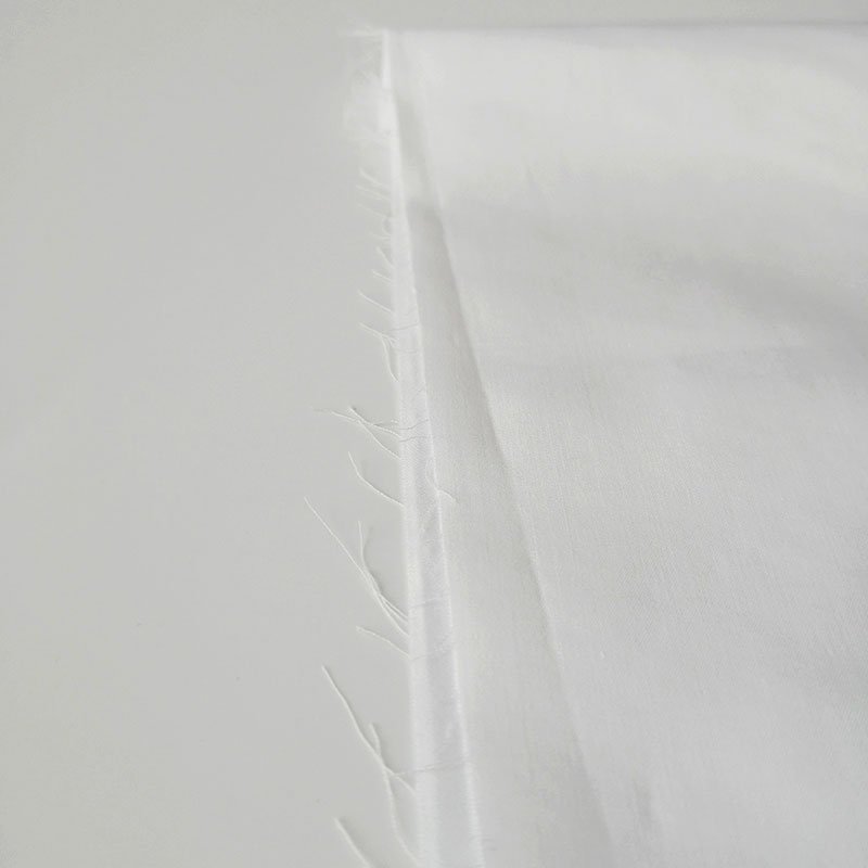 60S*40S T300 White Cotton Polyester Blended Sateen Weave Fabric ...